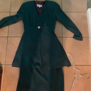 Green 2 piece dress from boutique